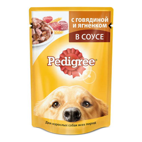 Корм для собак Pedigree Говядина