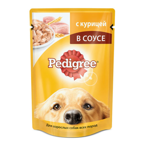 Корм для собак Pedigree Курица конс. 100г