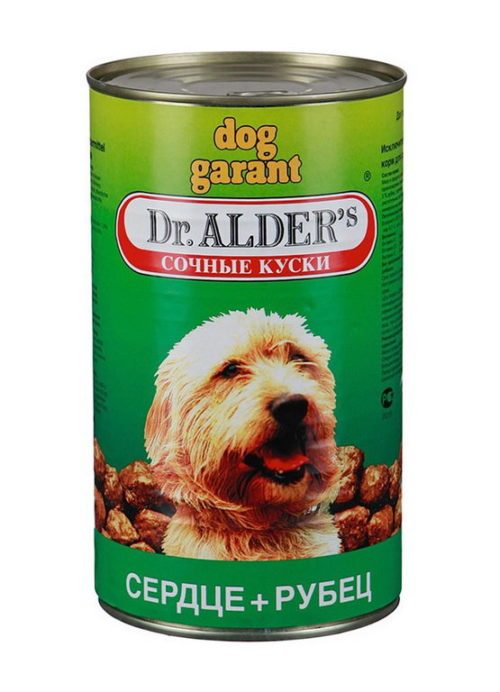 DR.ALDERS Dog Garant Сочные куски рубец