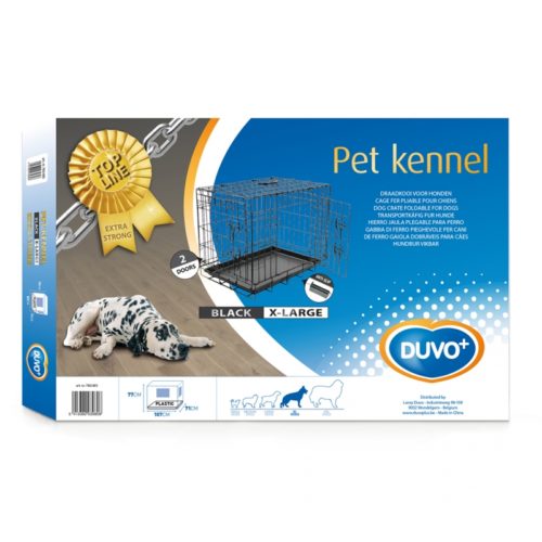 DUVO+ Клетка двухдверная для собак "Pet Kennel Top Line"