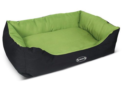 Лежак водонепроницаемый Scruffs "Expedition Box Bed" зеленый 60*50см