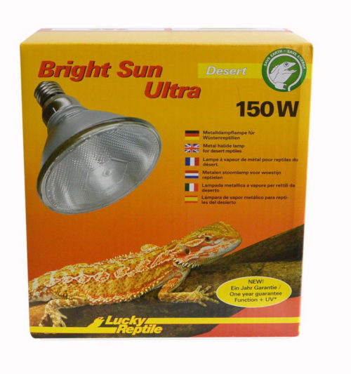 LUCKY REPTILE Лампа УФ "Bright Sun UV ULTRA Пустыня 150Вт" (Германия)