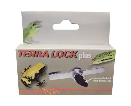 LUCKY REPTILE Замок для террариумов с раздвижными дверями с ключом "Terra Lock Plus"