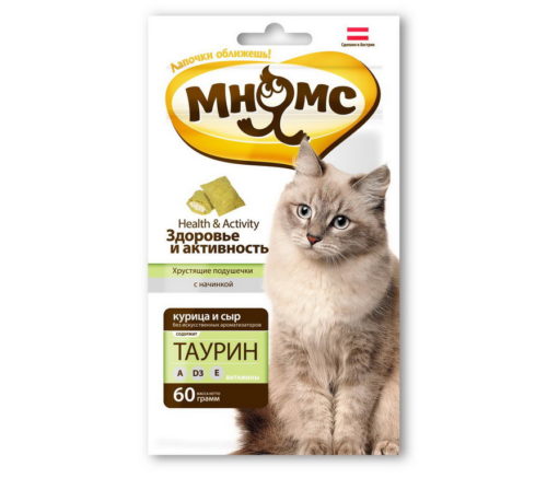 МНЯМС Pro Pet Хрустящие подушечки курица