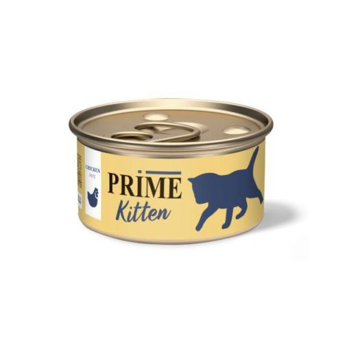 PRIME Kitten Корм влаж.курица паштет д/котят конс.75г