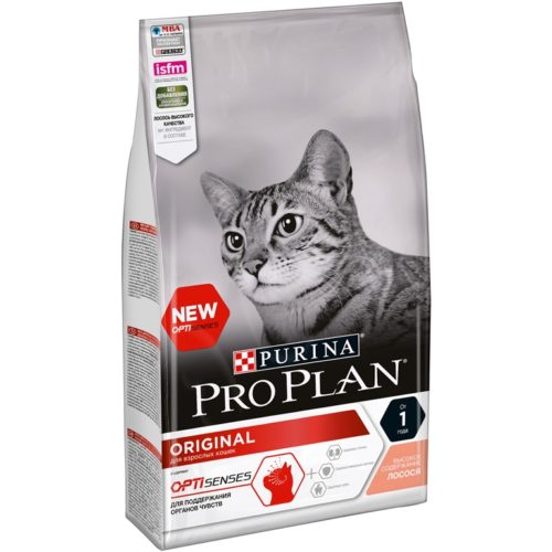 PRO PLAN Adult Cat Корм сух.лосось д/кошек 400г