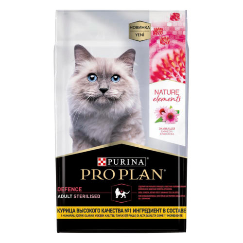 PRO PLAN Natur El Adult Корм сух.курица д/кошек 200г