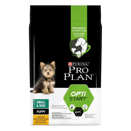 PRO PLAN Small&Mini Puppy Optistart Корм сух.курица д/щенков мелких и карл.пород 3кг