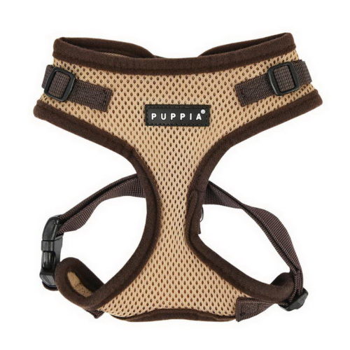 Puppia Шлейка для собак RITEFIT HARNESS бежевая L