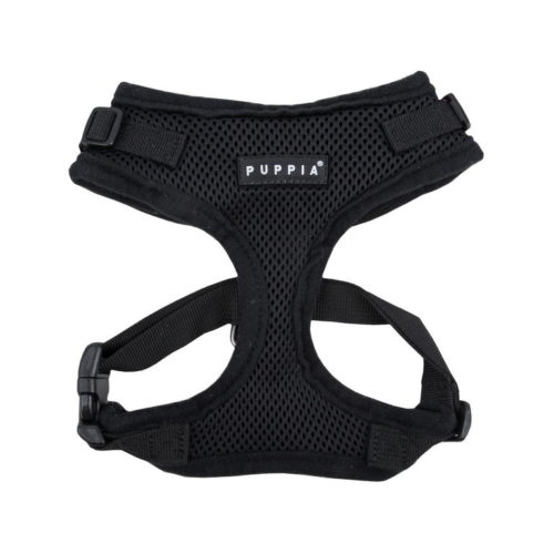 Puppia Шлейка для собак RITEFIT HARNESS черная M