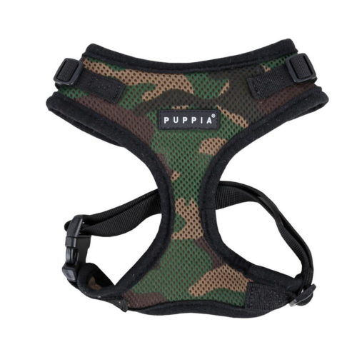 Puppia Шлейка для собак RITEFIT HARNESS камуфляж L