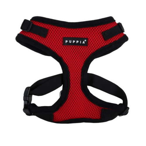 Puppia Шлейка для собак RITEFIT HARNESS красная L