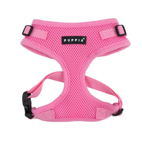 Puppia Шлейка для собак RITEFIT HARNESS розовая L