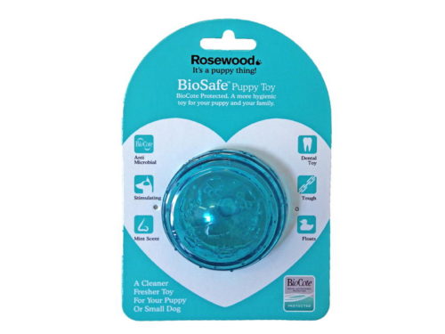 Rosewood BioSafe Игрушка мяч цвет розовый д/собак 7см