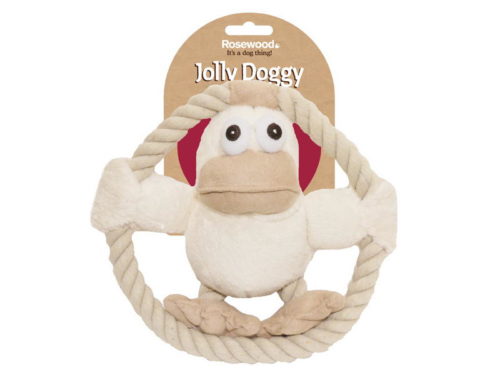 Rosewood Jolly Doggy Natural "Уточка" Игрушка мягкая д/собак 35см