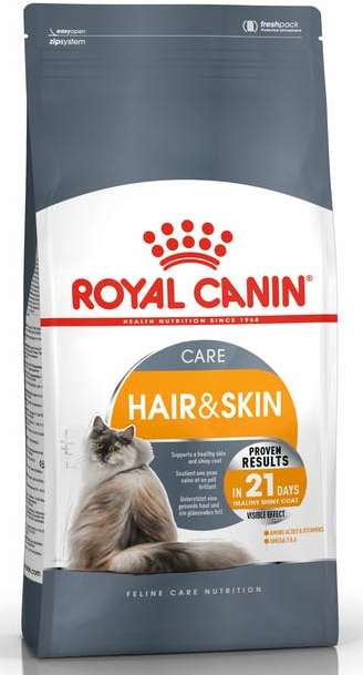 ROYAL CANIN Hair&Skin Корм сух.д/кошек с чувств.кожей и проблем.шерстью 2кг