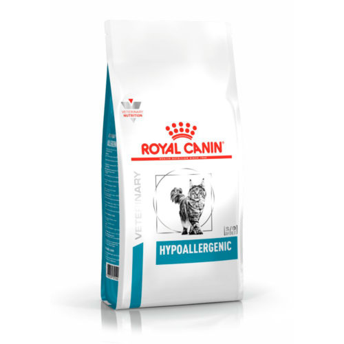 ROYAL CANIN Hypoallergenic Корм сух.диет.д/кошек при пищ.непереносимости 500г