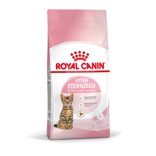 ROYAL CANIN Kitten Sterilised Корм сух.д/стерилизованных котят до 12 месяцев 2кг