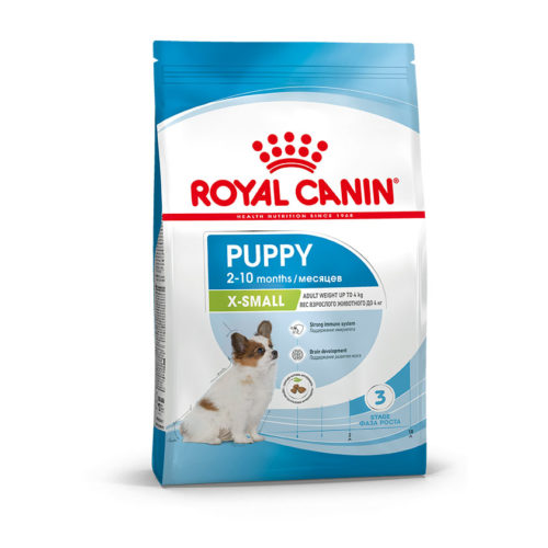 ROYAL CANIN X-Small Junior Корм сух.д/щенков мелких пород 3кг