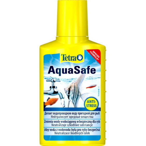 TETRA AquaSafe Препарат д/подготовки водопровод.воды пригод.д/обитания рыб 100мл