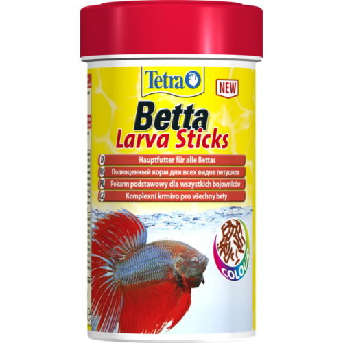 TETRA Betta Larva Sticks Корм для петушков и других лабиринтовых рыб 100г