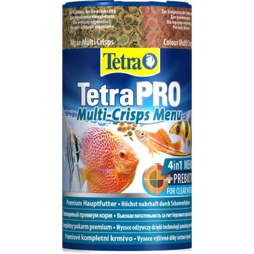 TETRA Pro Menu Корм 4 вида мелких хлопьев д/всех видов рыб 250мл