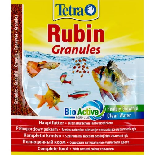 TETRA Rubin Granules Корм в виде гранул д/усиления естеств.окраски д/всех видов рыб 12г