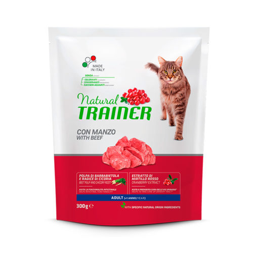 TRAINER Natural Adult Beef Корм сух.с гов.д/кошек 1