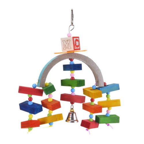 WAGNERS HappyBird Rainbow Bridge Игрушка д/птиц 25*15см